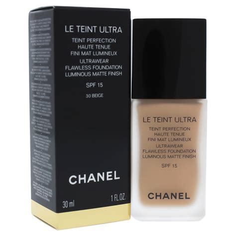 le teint ultra chanel 30 beige|chanel ultra le teint review.